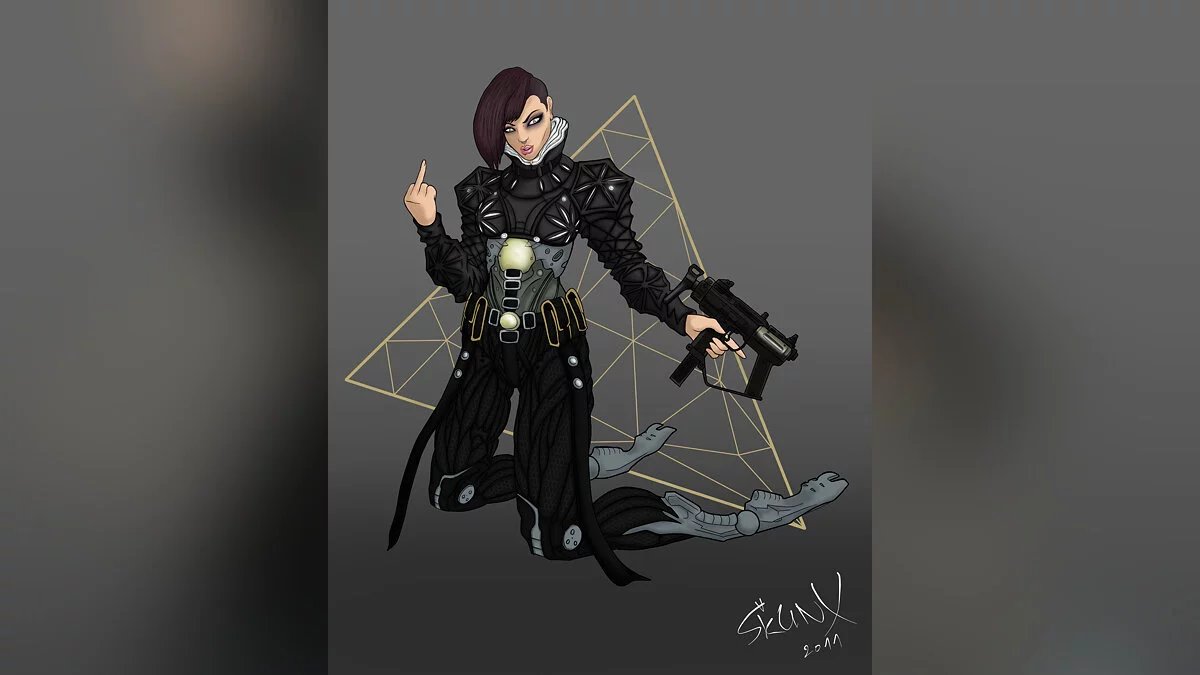 Девушки из Deus Ex / Картинка 24