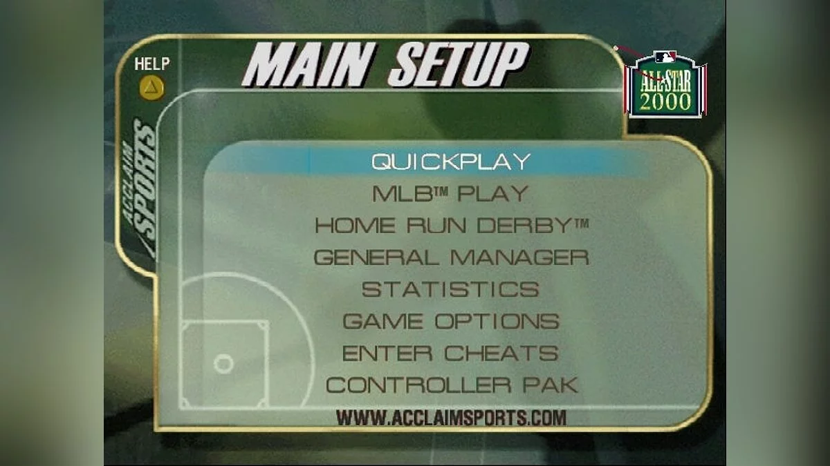 Скриншоты из All-Star Baseball 2000