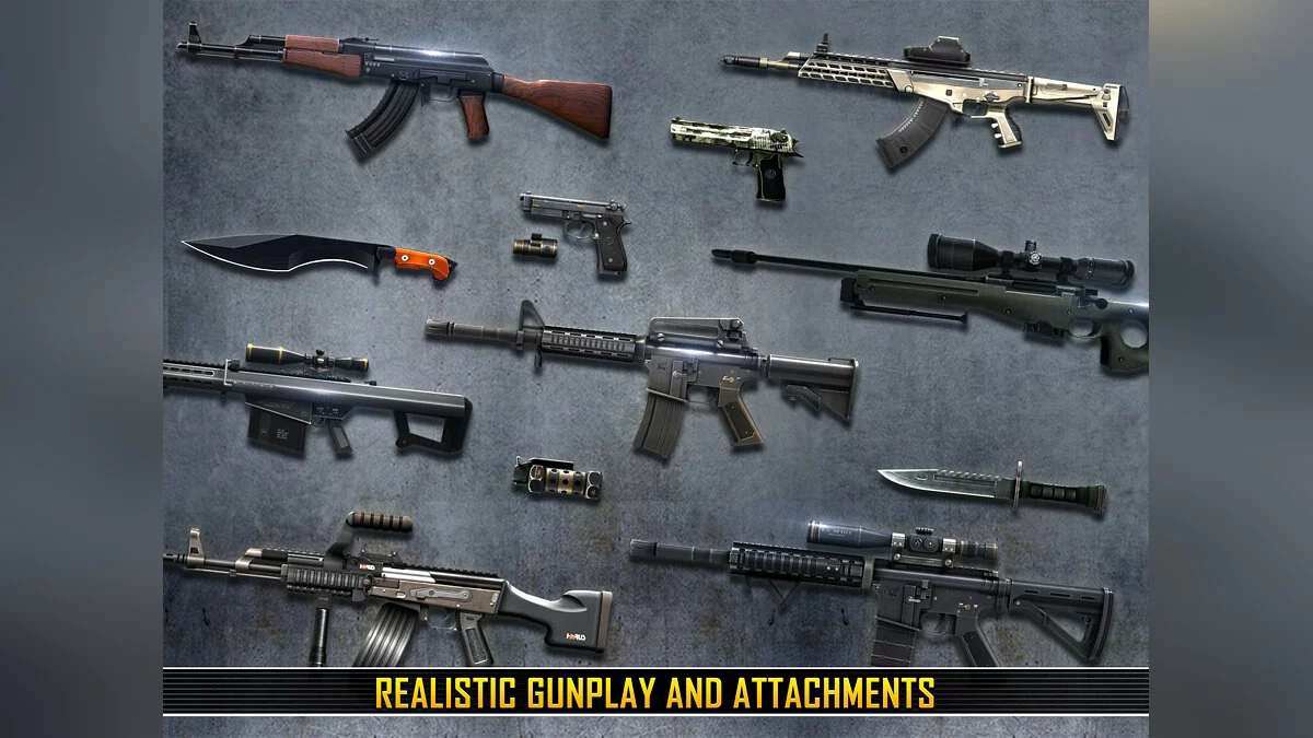 Скриншоты из Bullet Strike: Battlegrounds