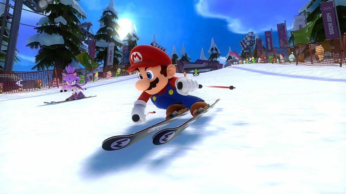 Mario & Sonic at the Sochi 2014 Olympic Winter Games - что это за игра,  трейлер, системные требования, отзывы и оценки, цены и скидки, гайды и  прохождение, похожие игры Mario & Sonic