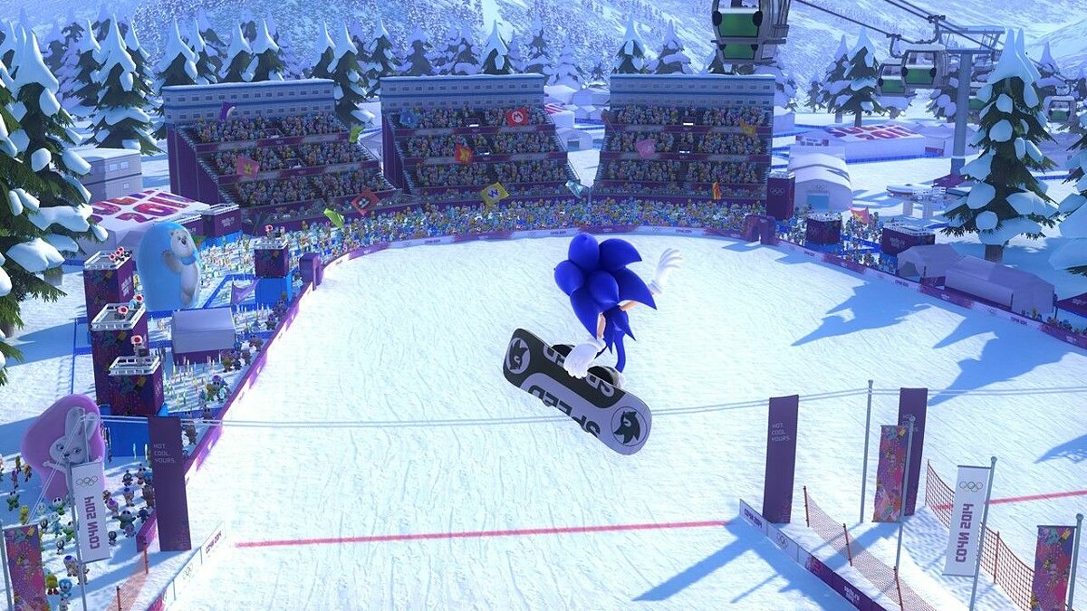 Mario & Sonic at the Sochi 2014 Olympic Winter Games - что это за игра,  трейлер, системные требования, отзывы и оценки, цены и скидки, гайды и  прохождение, похожие игры Mario & Sonic