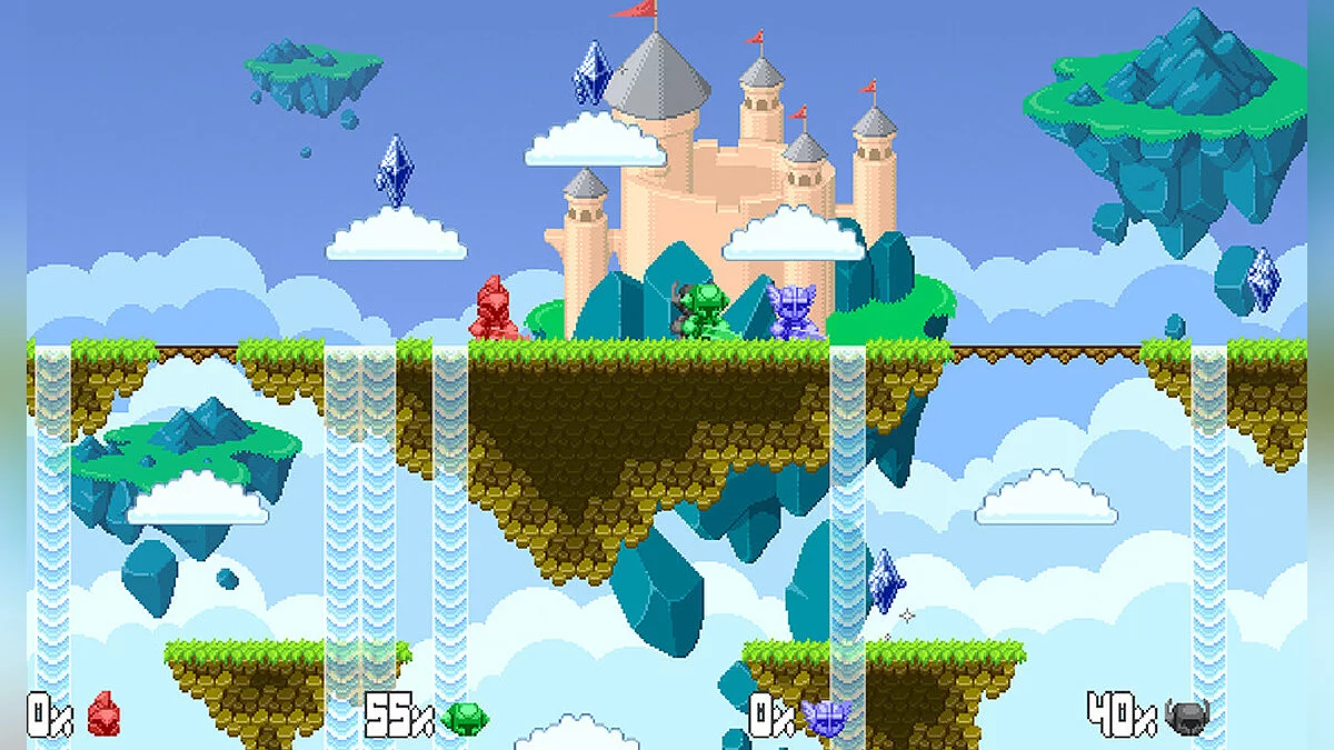 Скриншоты из Bit Brawlers