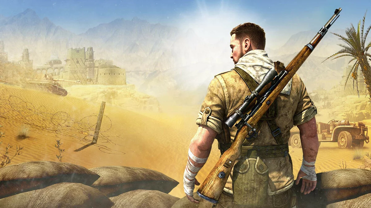 Арт из Sniper Elite 3