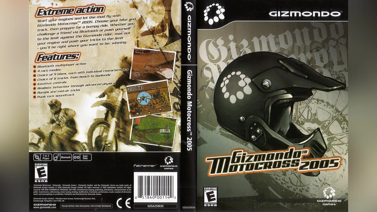 Скриншоты из Gizmondo Motocross 2005