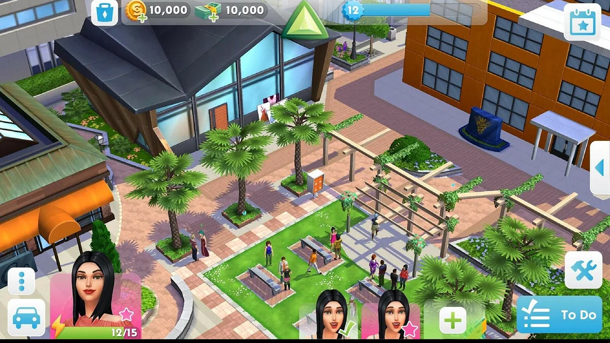 Скриншоты из The Sims Mobile