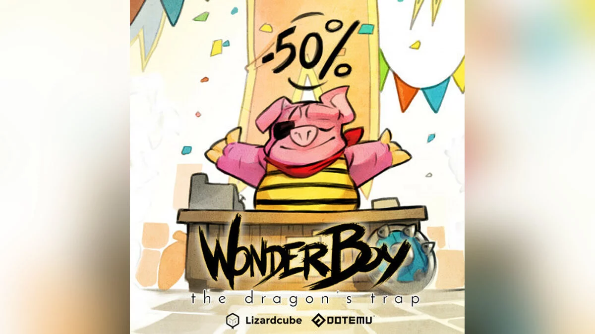 Арт из Wonder Boy: The Dragon's Trap