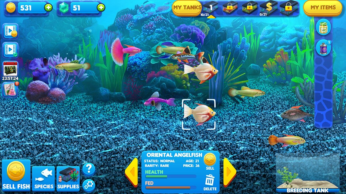 Fish Tycoon - что это за игра, трейлер, системные требования, отзывы и  оценки, цены и скидки, гайды и прохождение, похожие игры