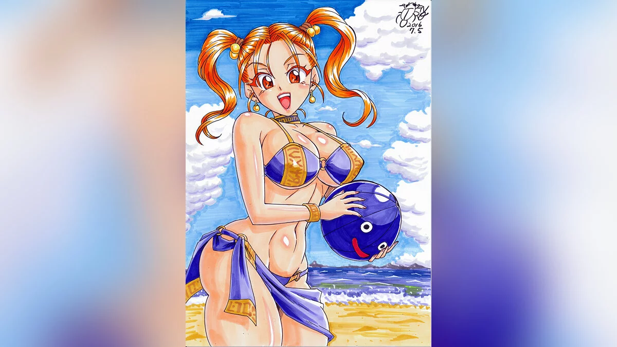Девушки из Dragon Quest / Картинка 42