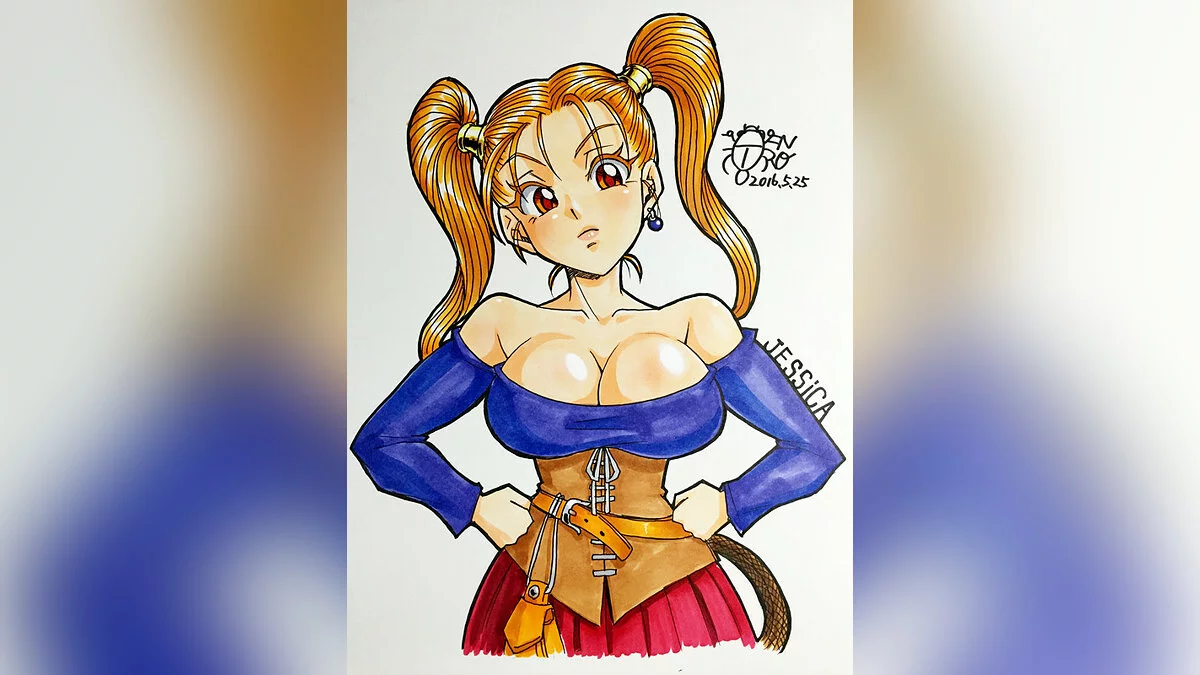 Девушки из Dragon Quest / Картинка 49