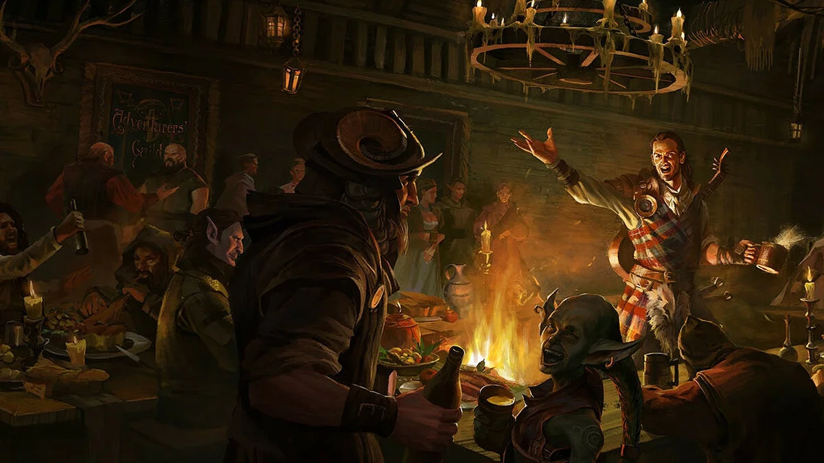 Арт из Bard's Tale 4