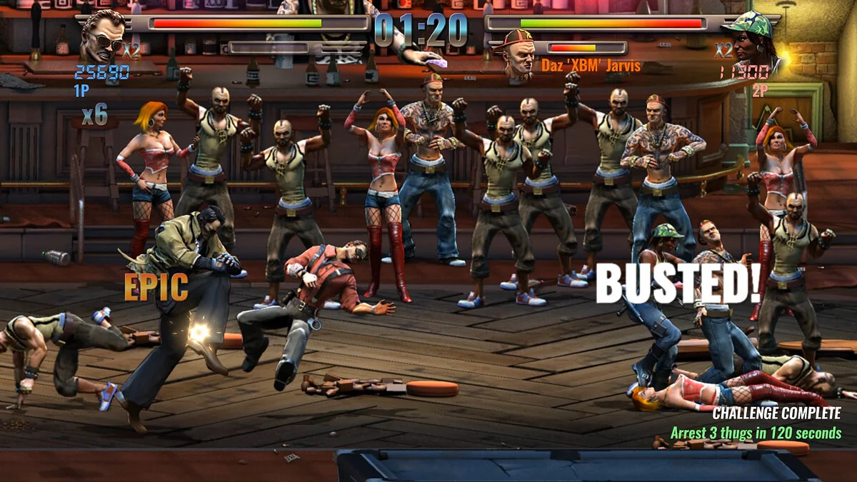 Скриншоты из Raging Justice