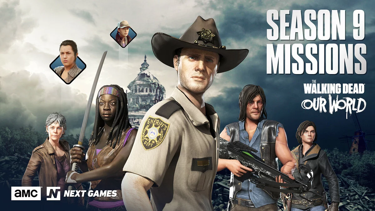 Арт из Walking Dead: Our World