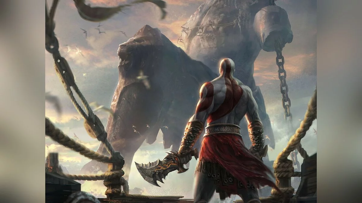 Арт из God of War (2005)