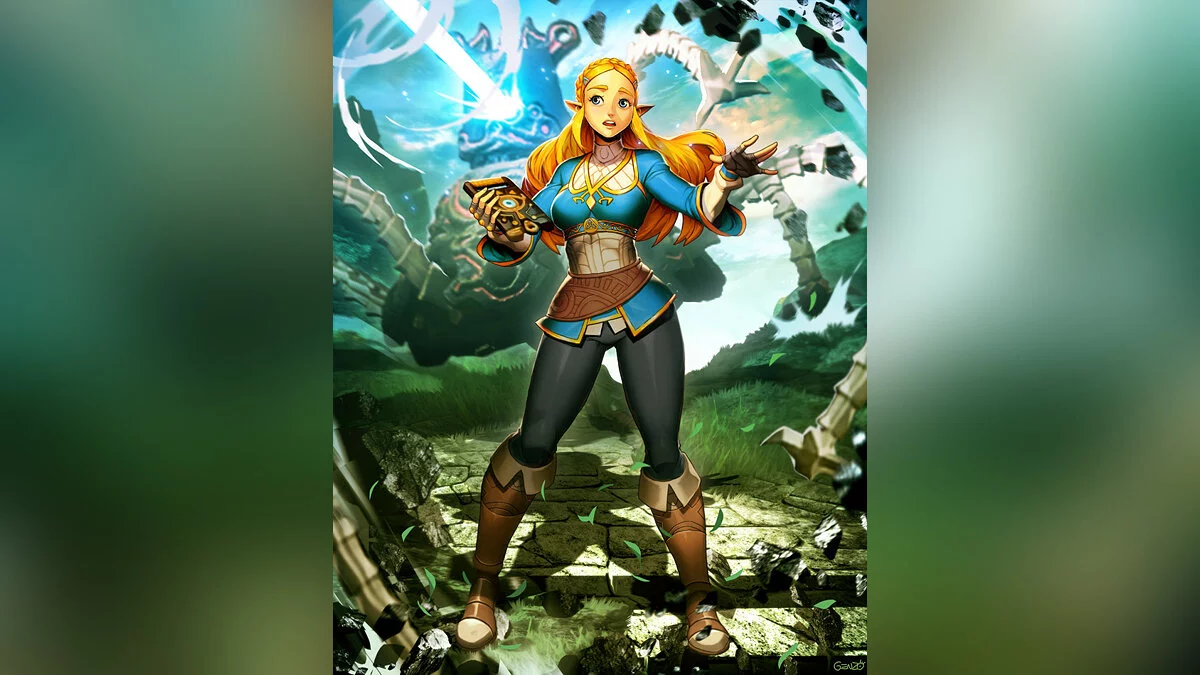 Девушки из Legend of Zelda / Картинка 3