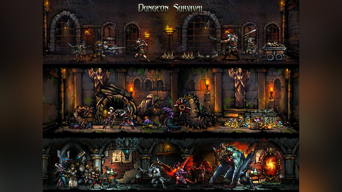 Dungeon Survival - что это за игра, трейлер, системные требования, отзывы и  оценки, цены и скидки, гайды и прохождение, похожие игры