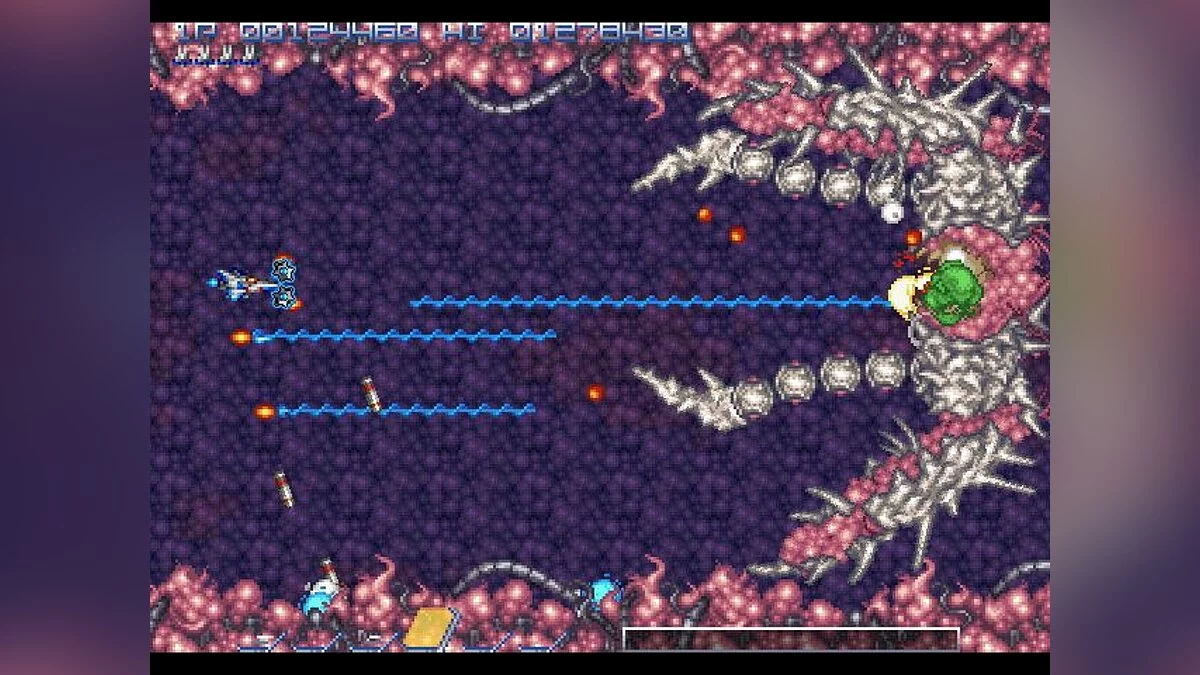 Скриншоты из Gradius ReBirth