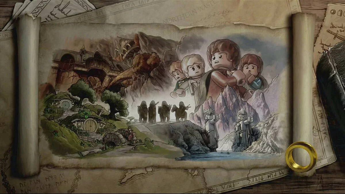 Арт из LEGO Lord of the Rings