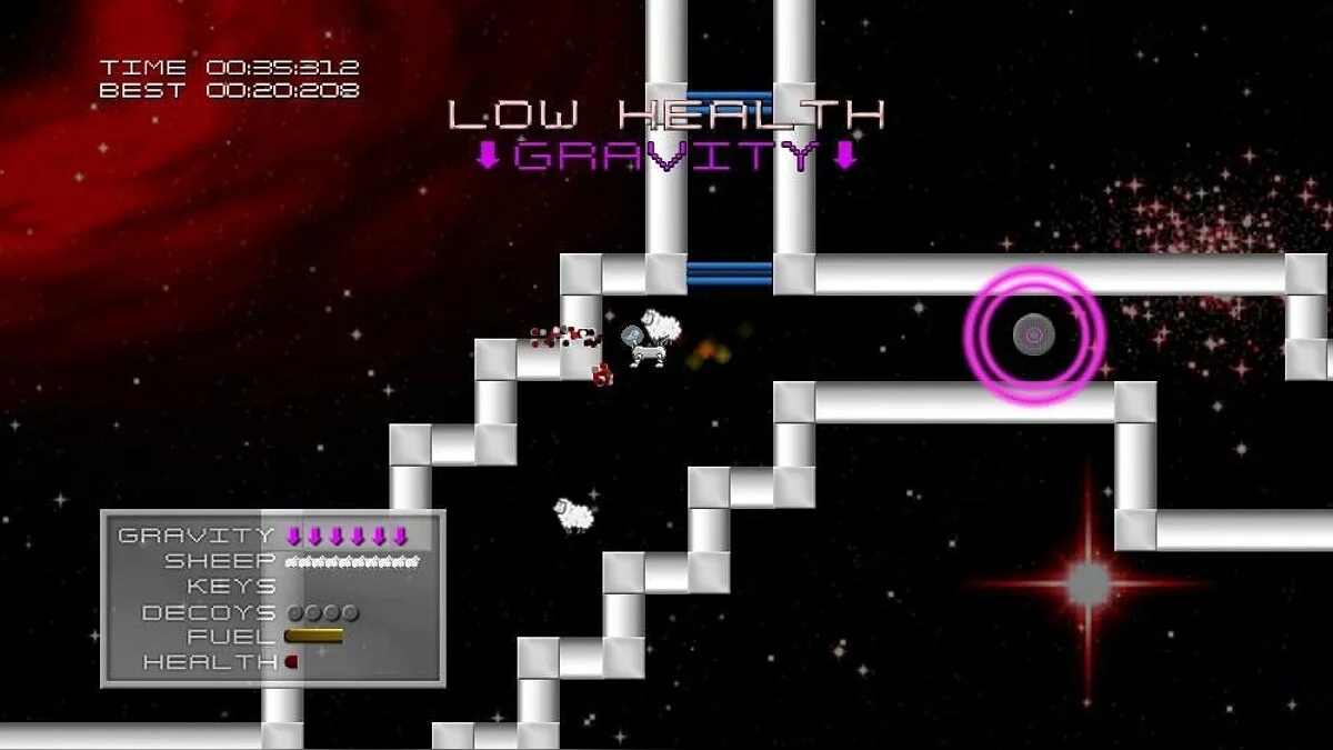 Скриншоты из GravSheep