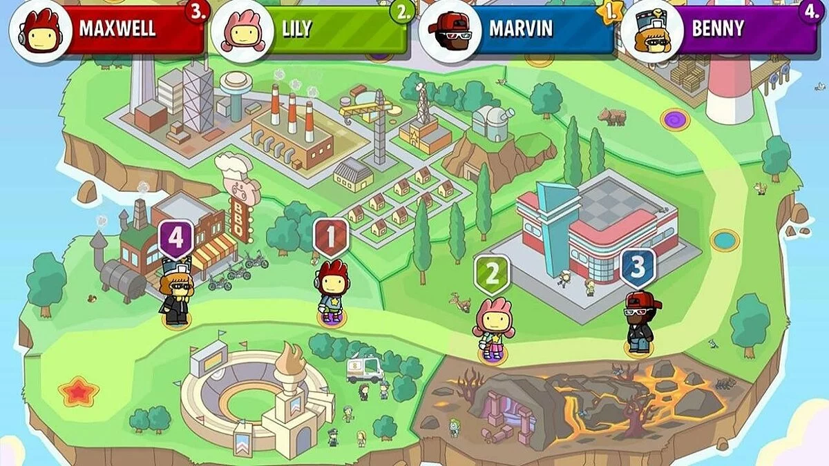 Скриншоты из Scribblenauts Showdown