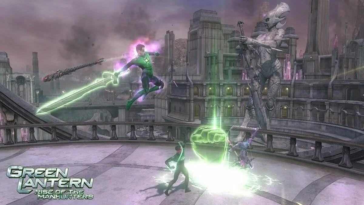 Скриншоты из Green Lantern: Rise of the Manhunters