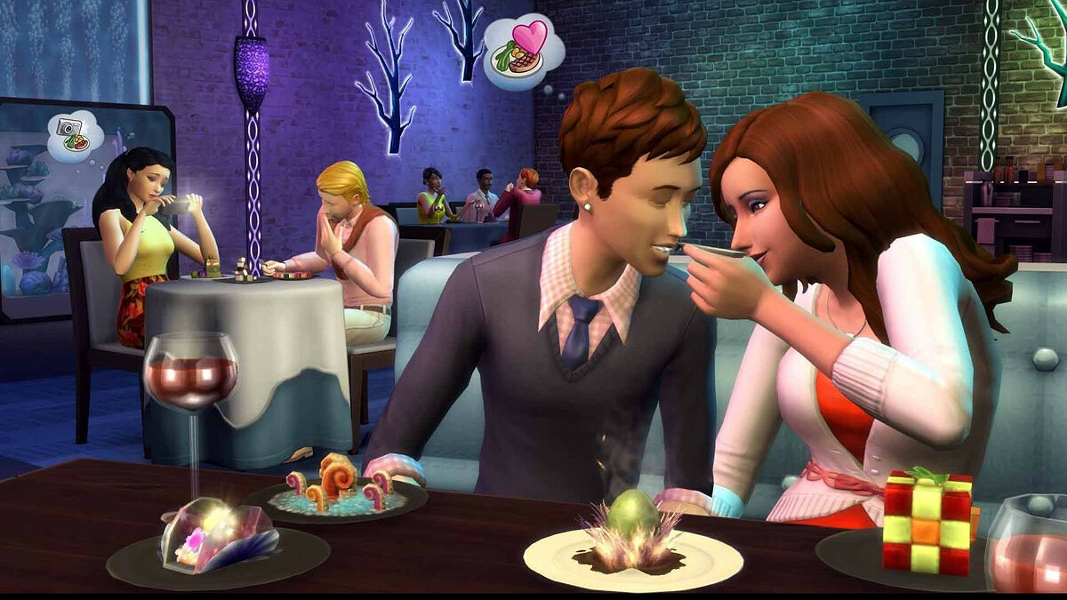 Sims 4: Dine Out - что это за игра, трейлер, системные требования, отзывы и  оценки, цены и скидки, гайды и прохождение, похожие игры Sims 4: В ресторане