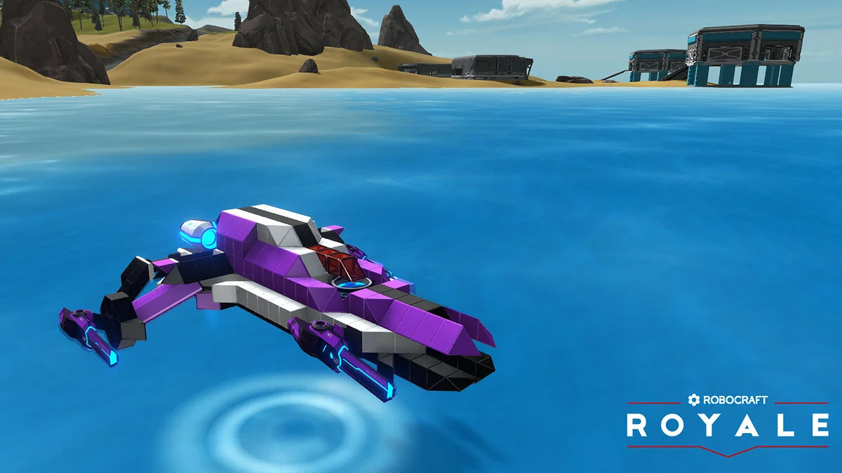 Скриншоты из Robocraft Royale