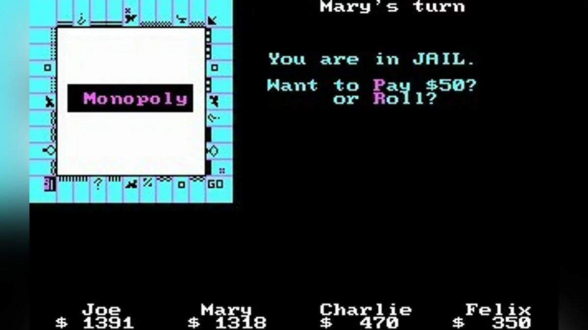 Скриншоты из Monopoly (1985)