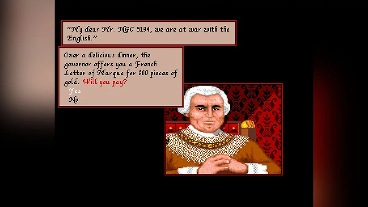 Скриншоты из Sid Meier's Pirates! (1990)