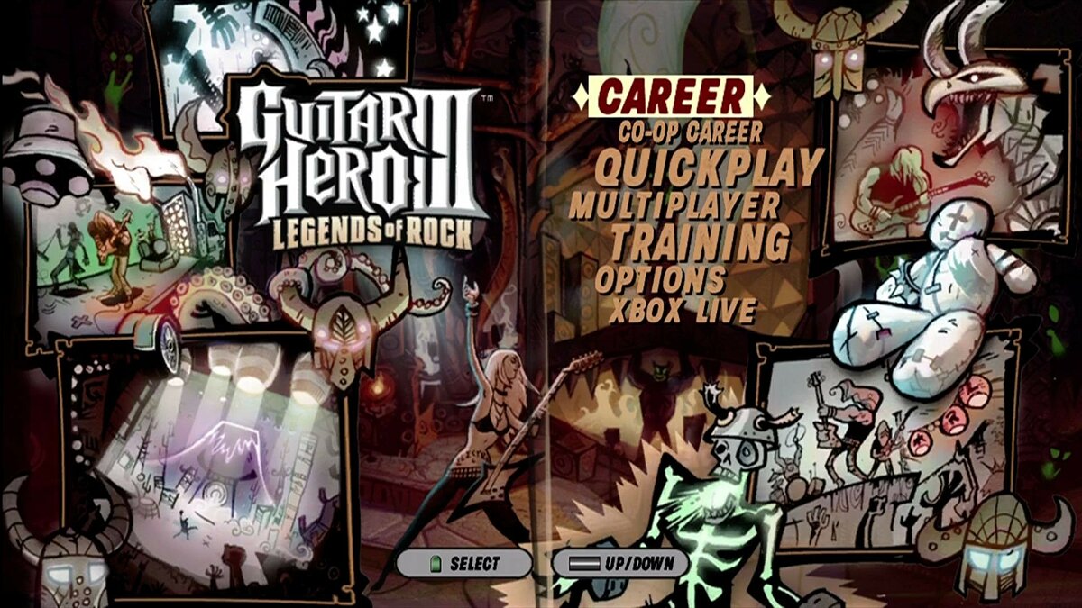 Guitar Hero 3: Legends of Rock не работает управление