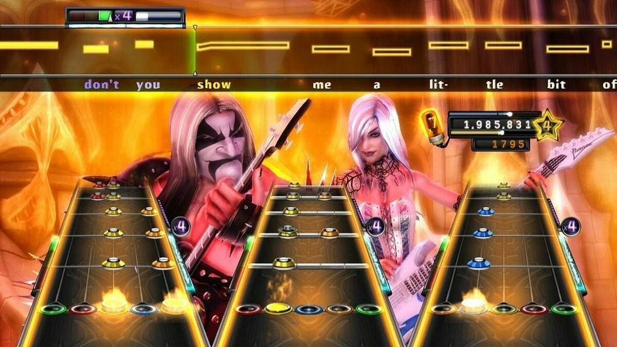 Скриншоты Guitar Hero: Warriors of Rock (Guitar Hero 6) - всего 42 картинки  из игры