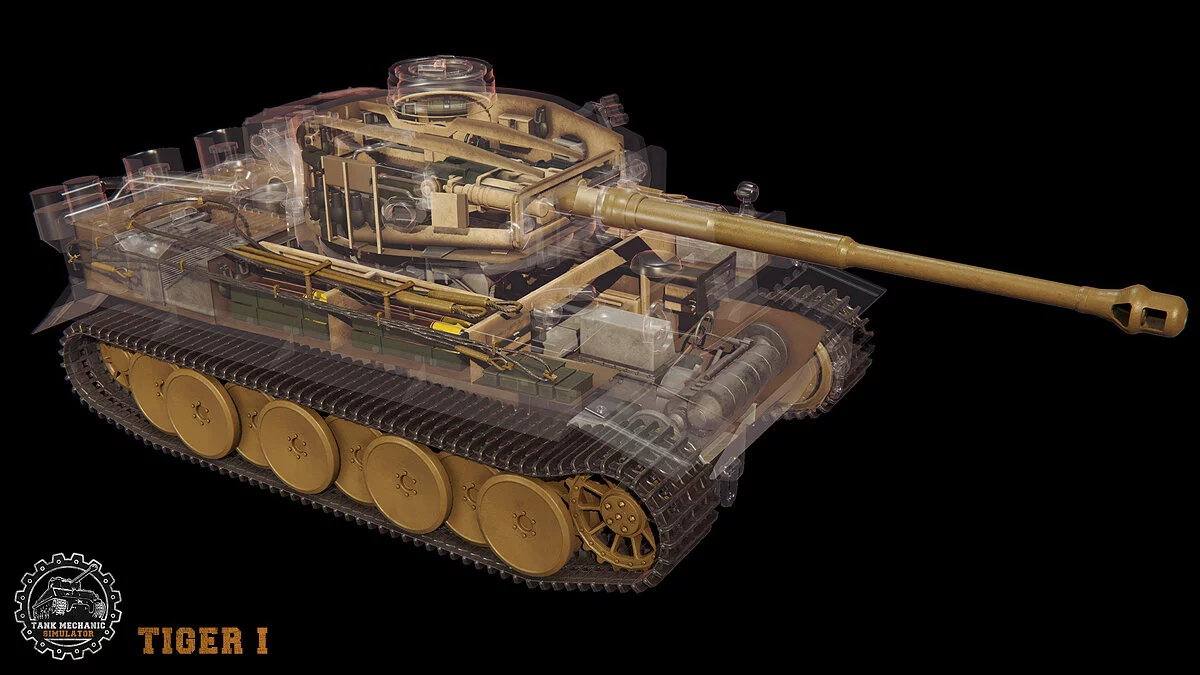 Арт из Tank Mechanic Simulator