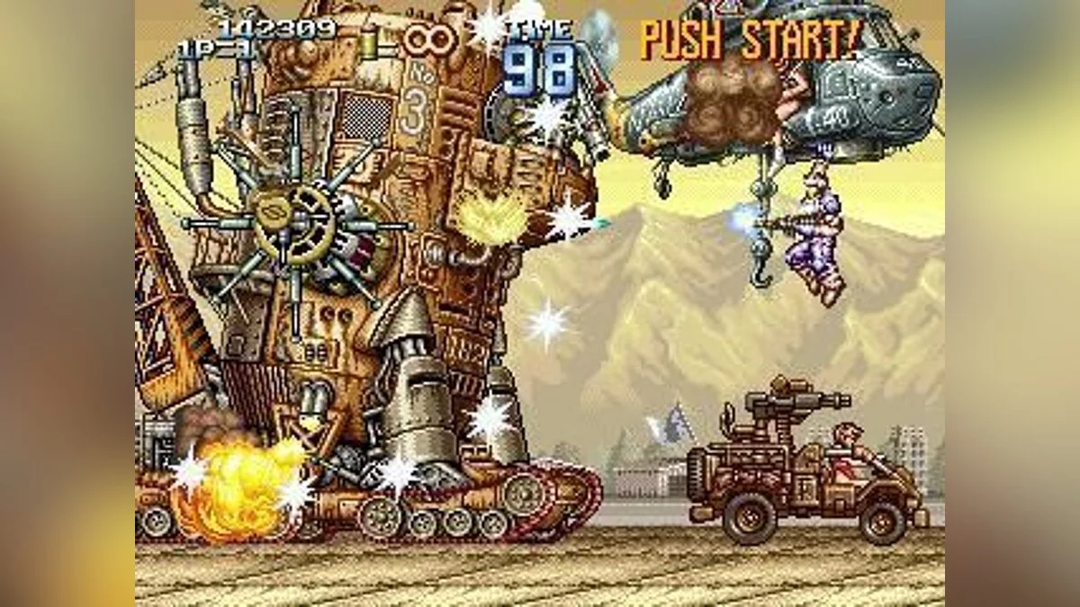 Скриншоты из GunForce 2