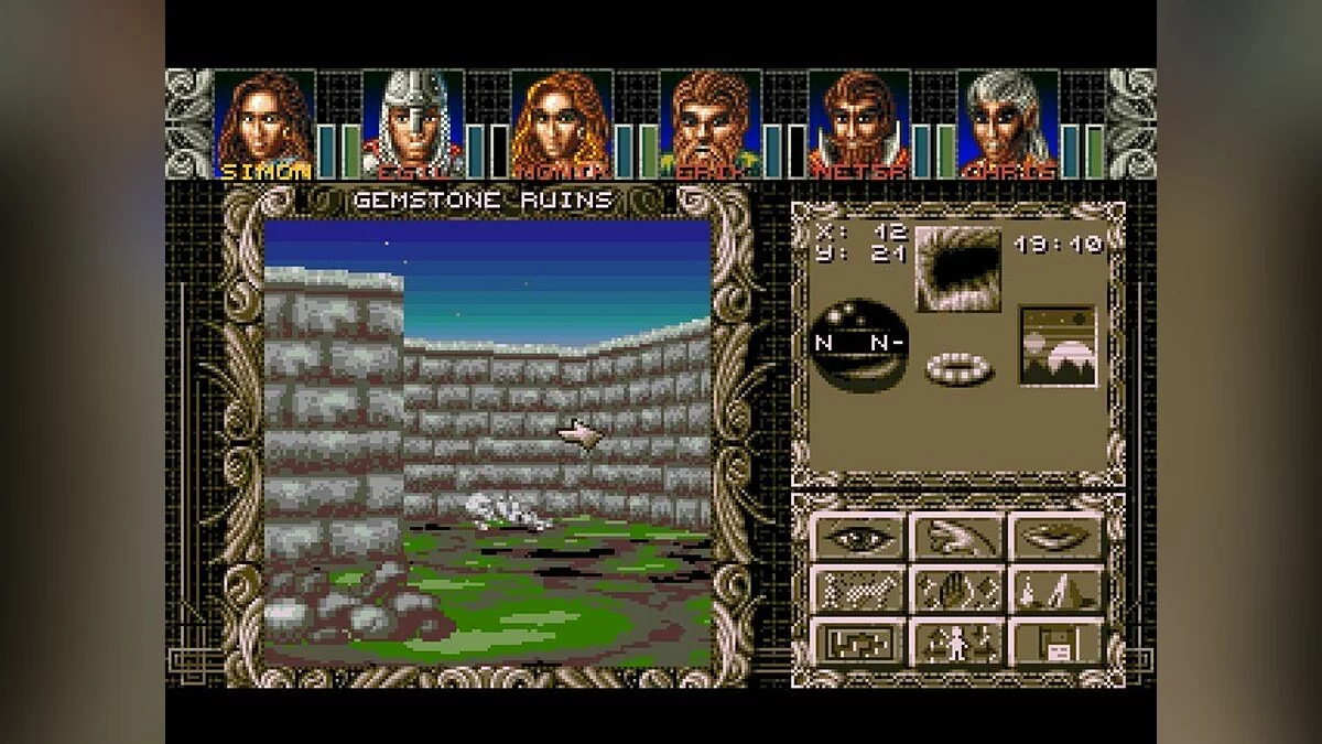 Скриншоты из Ambermoon