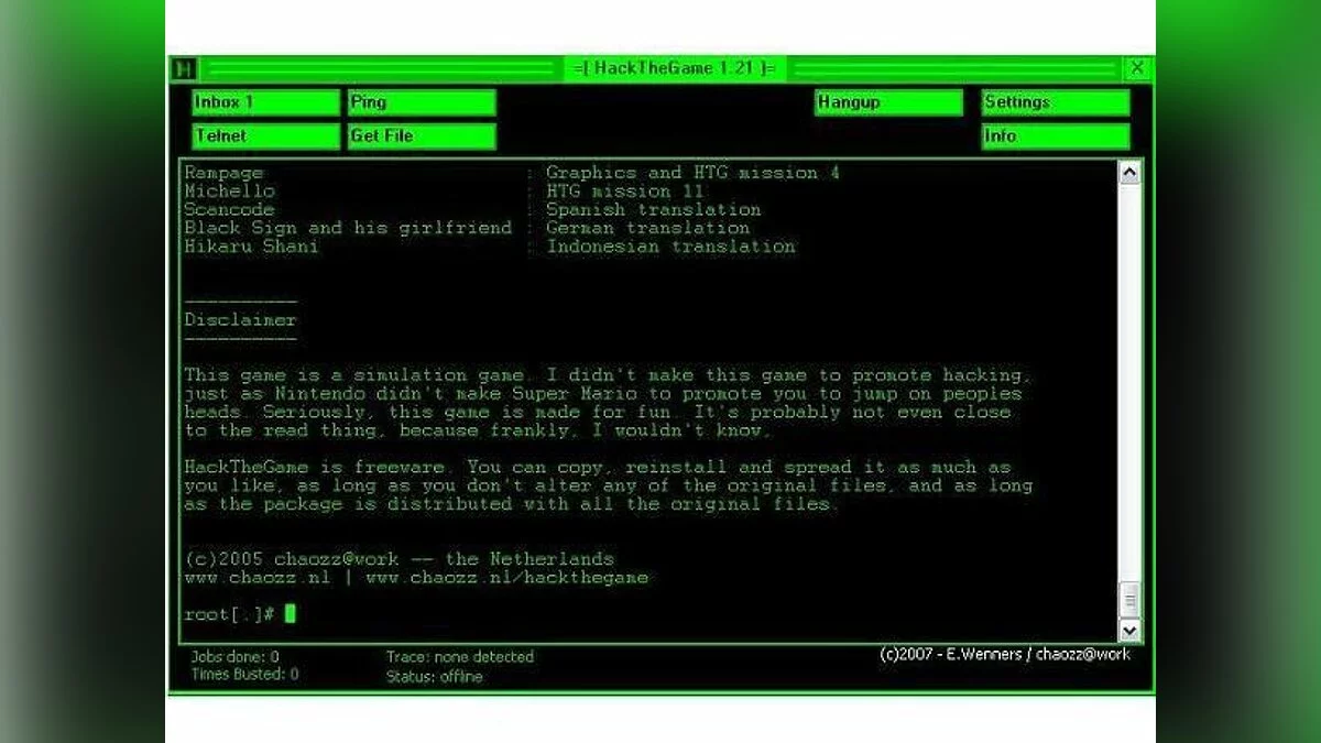 Скриншоты из Hack The Game