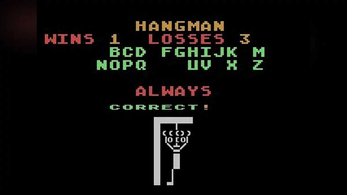 Скриншоты из Hangman