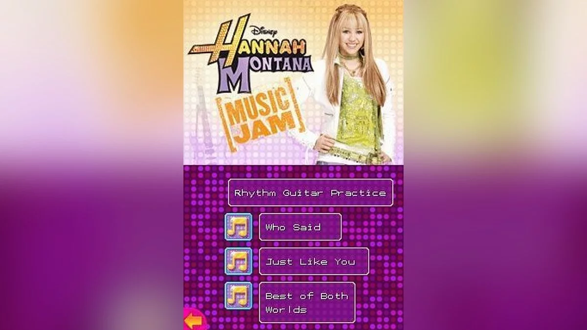 Скриншоты из Hannah Montana: Music Jam