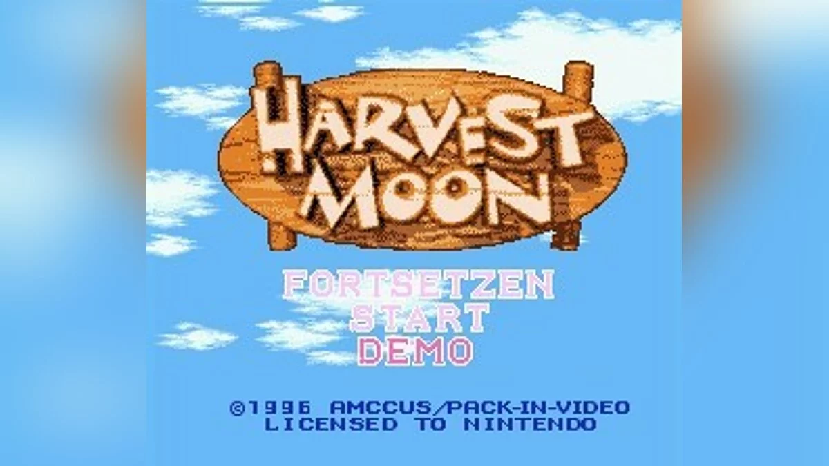 Скриншоты из Harvest Moon