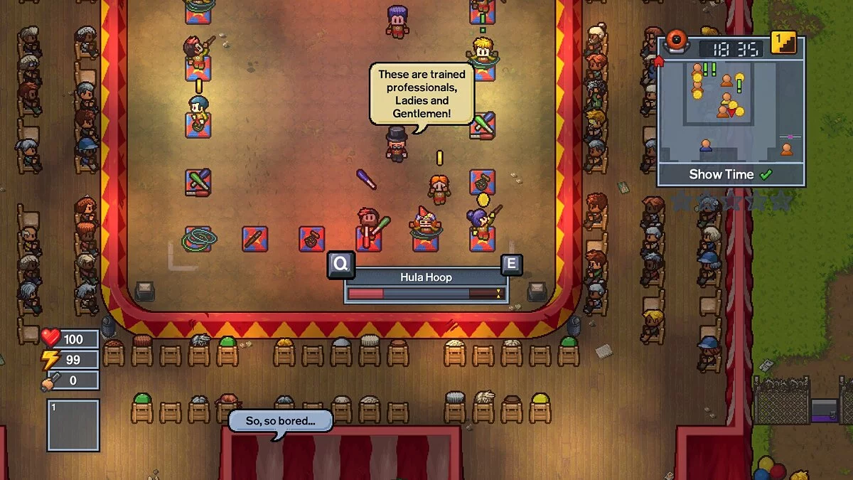 Скриншоты из Escapists 2: The Big Top Breakout