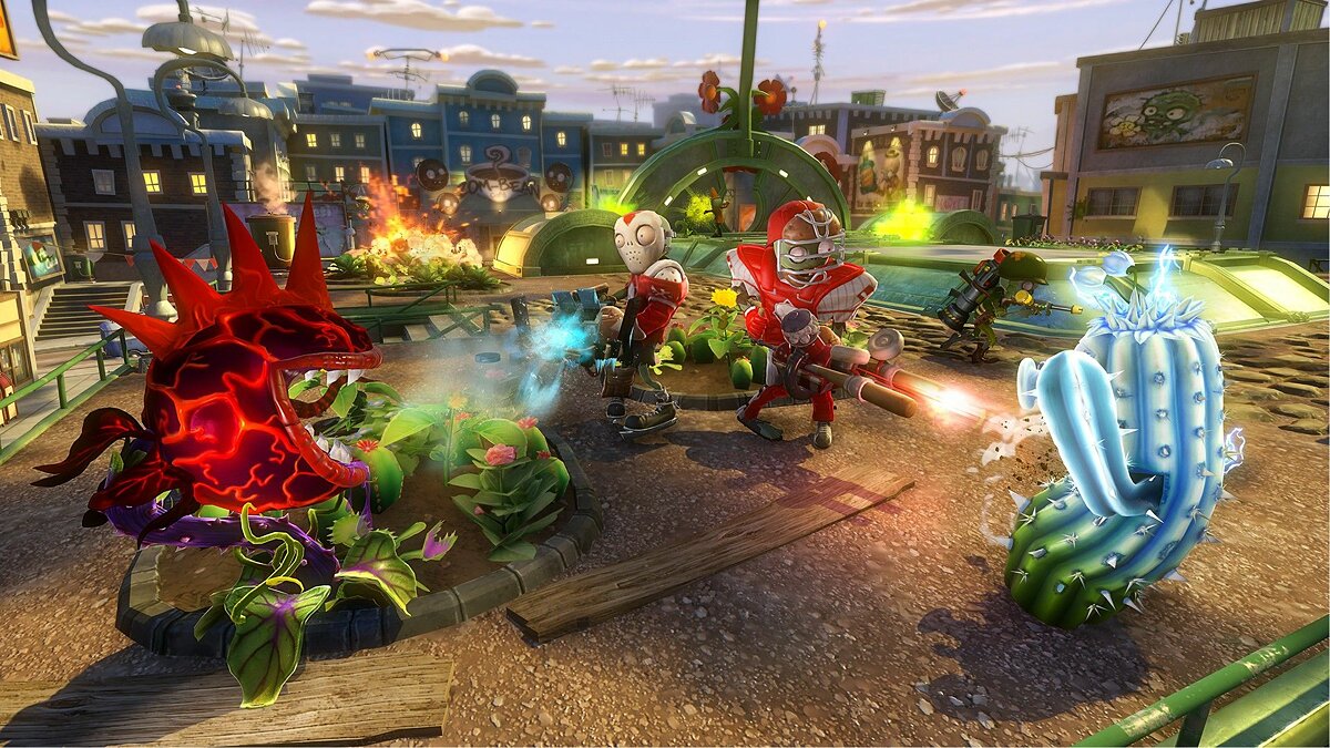 Plants vs. Zombies: Garden Warfare - что это за игра, трейлер, системные  требования, отзывы и оценки, цены и скидки, гайды и прохождение, похожие игры  PvZ Garden Warfare