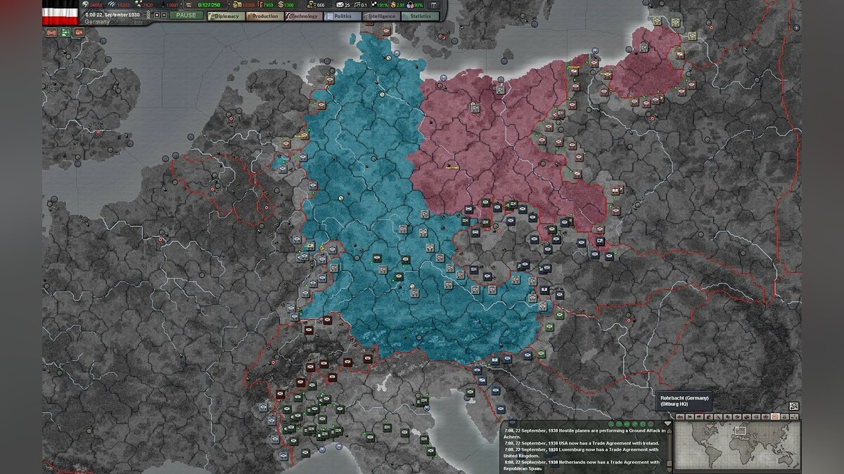 Hearts of Iron 3 черный экран