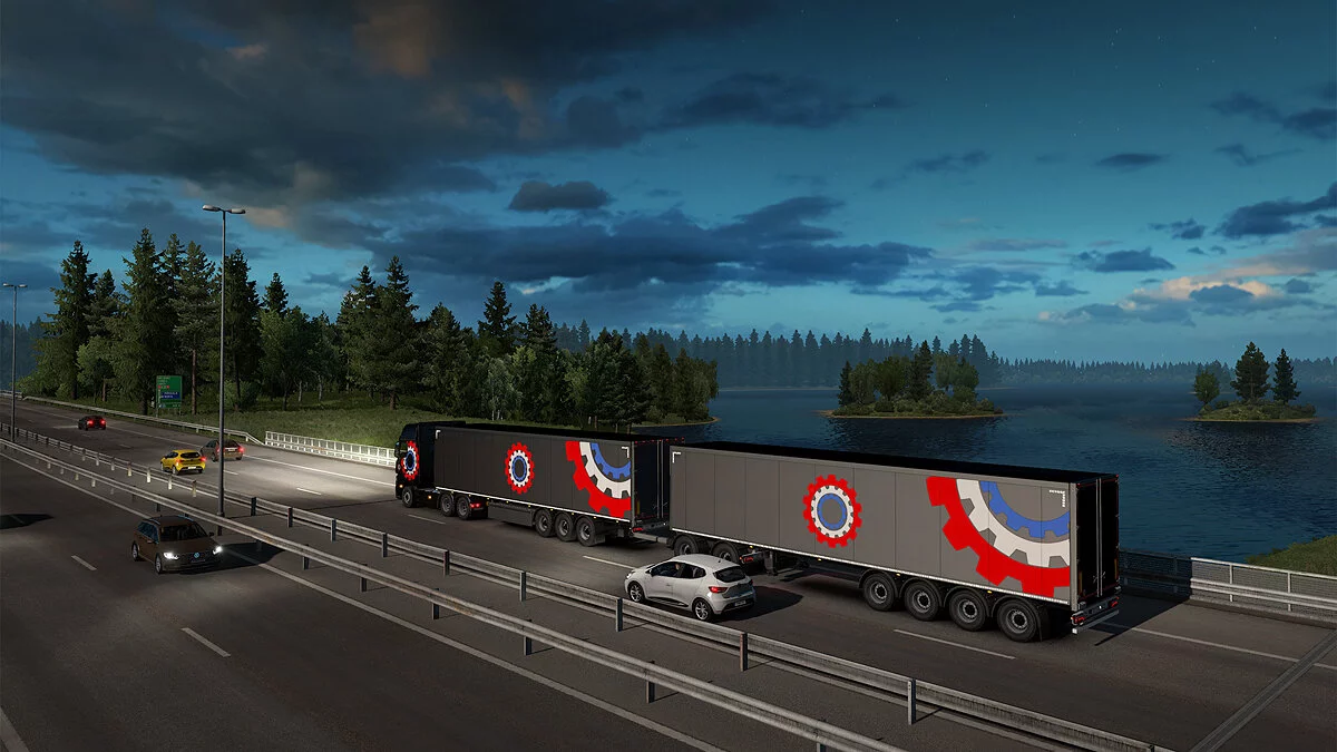 Скриншоты из Euro Truck Simulator 2 - Beyond the Baltic Sea