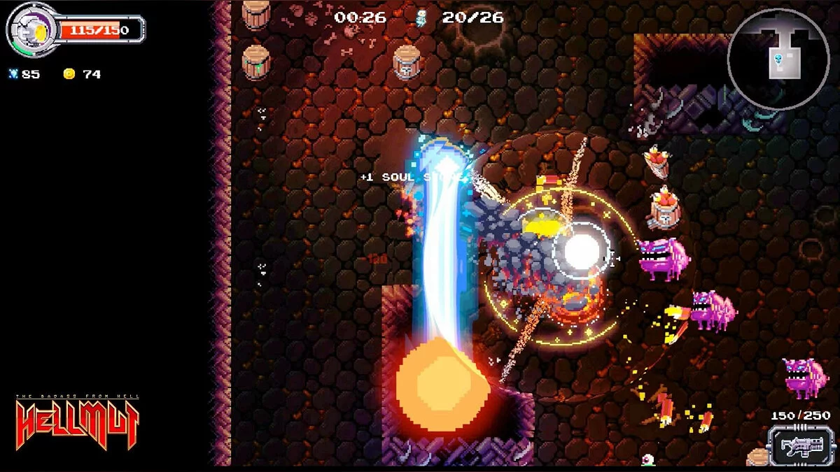 Скриншоты из Hellmut: The Badass from Hell