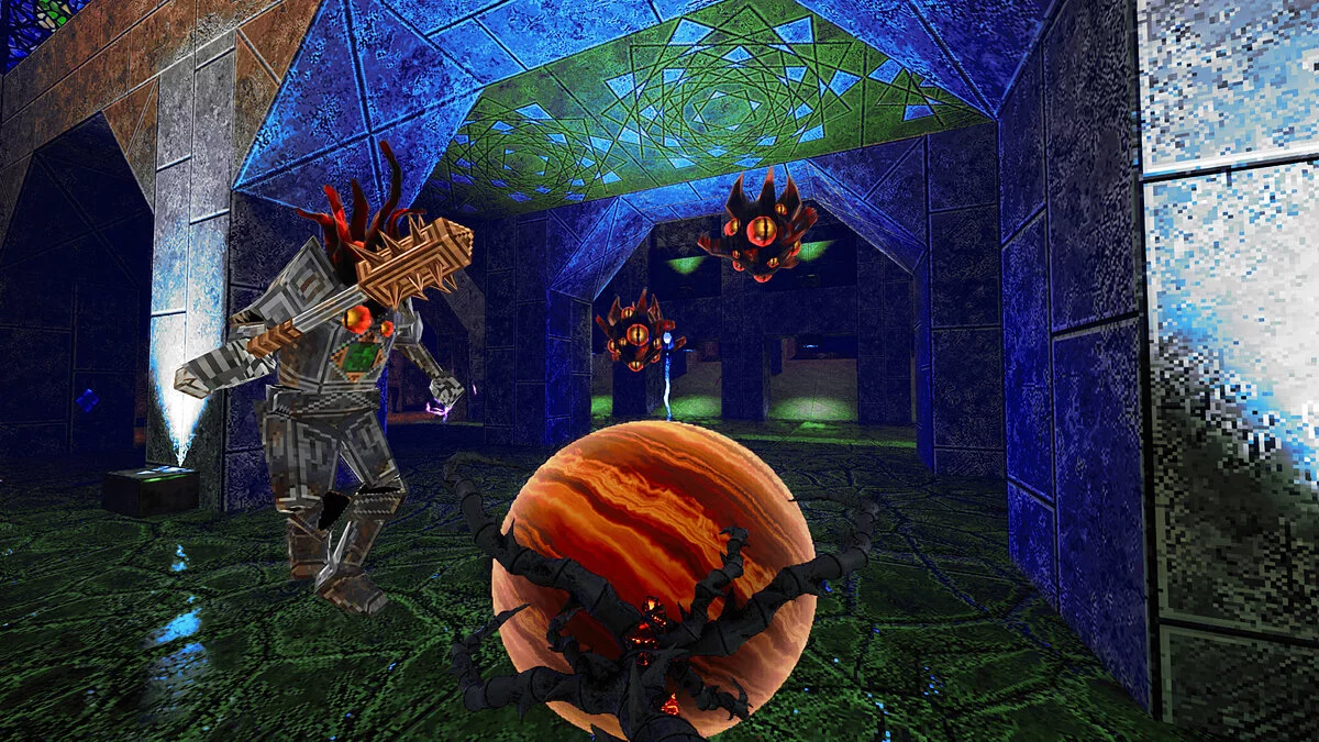 Скриншоты из AMID EVIL
