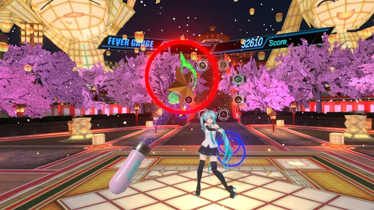 Скриншоты из Hatsune Miku VR
