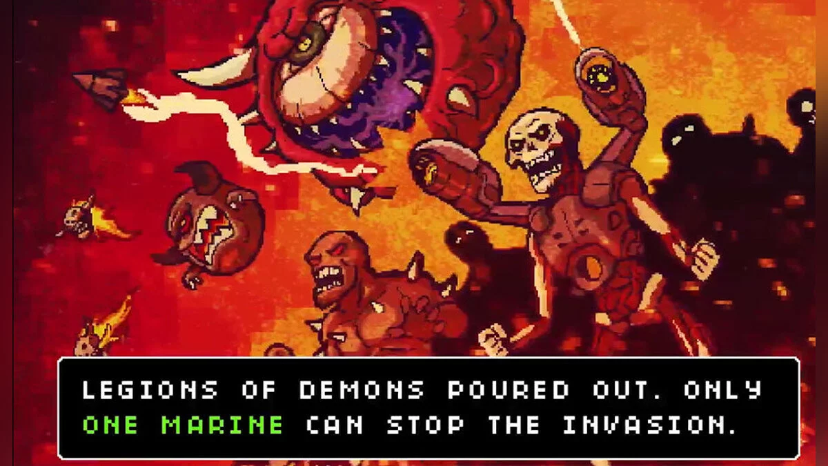 Скриншоты из MiniDoom 2