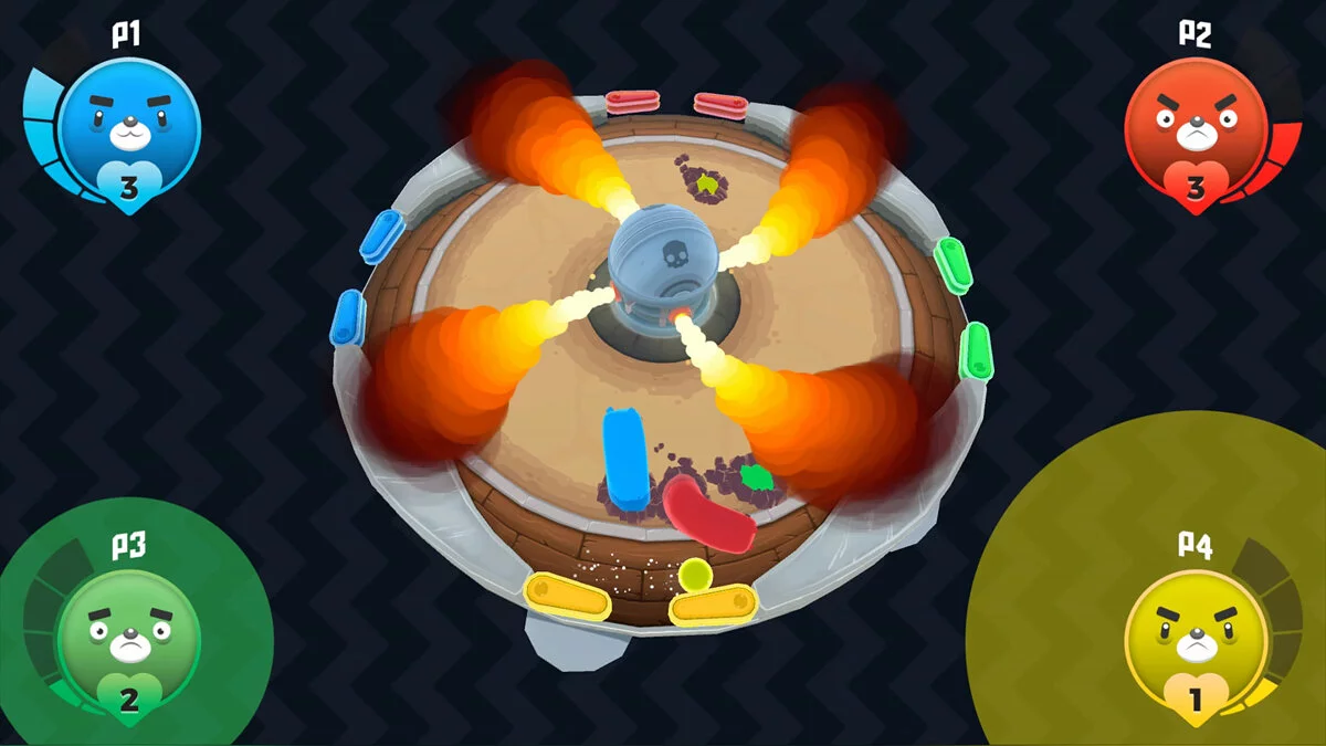 Скриншоты из Pinbrawl