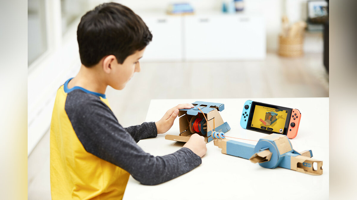 Nintendo Labo - что это за игра, трейлер, системные требования, отзывы и  оценки, цены и скидки, гайды и прохождение, похожие игры