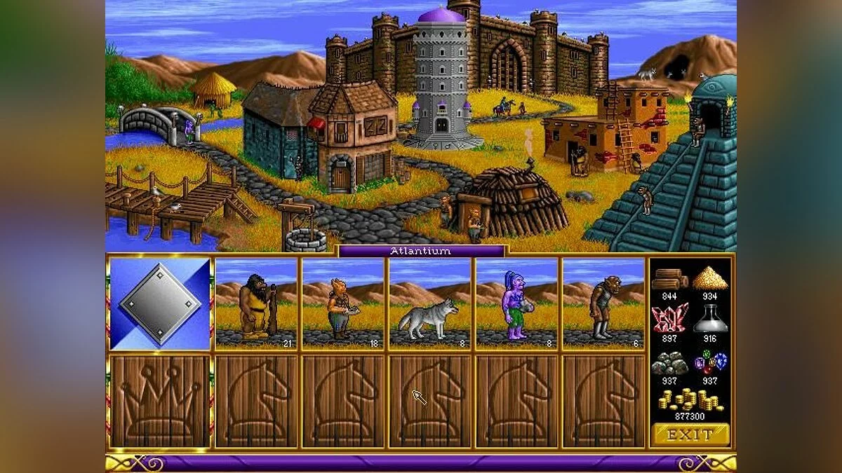 Скриншоты из Heroes of Might and Magic: A Strategic Quest