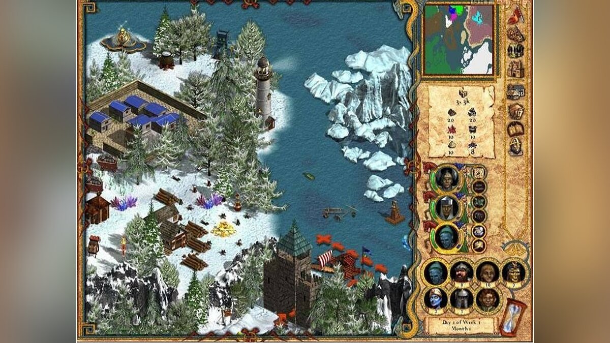 Heroes of Might and Magic 4 не работает управление