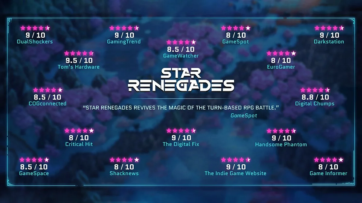 Скриншоты из Star Renegades